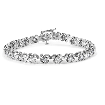 10k White Gold 2.00 Cttw Round-Cut Diamond 