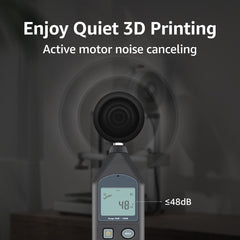 Bambu Lab A1 3D Printer, Support Multi-Color 3D Printing, High Speed & Precision, Full-Auto Calibration & Active Flow Rate Compensation, ≤48 dB Quiet FDM 3D Printers 256 * 256 * 256mm³ Build Volume