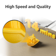 Bambu Lab A1 3D Printer, Support Multi-Color 3D Printing, High Speed & Precision, Full-Auto Calibration & Active Flow Rate Compensation, ≤48 dB Quiet FDM 3D Printers 256 * 256 * 256mm³ Build Volume