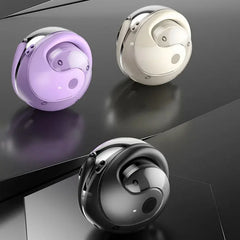 Wireless Bluetooth AI Real-time Language Translation Earphones 144 Languages Ear Hanging Headphone Translator For Busine