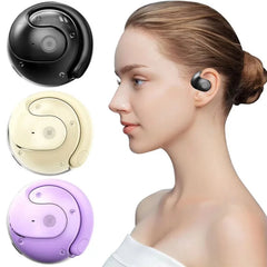 Wireless Bluetooth AI Real-time Language Translation Earphones 144 Languages Ear Hanging Headphone Translator For Busine