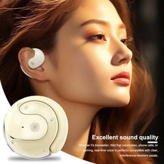 Wireless Bluetooth AI Real-time Language Translation Earphones 144 Languages Ear Hanging Headphone Translator For Busine
