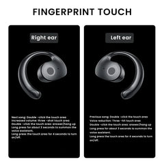 Wireless Bluetooth AI Real-time Language Translation Earphones 144 Languages Ear Hanging Headphone Translator For Busine
