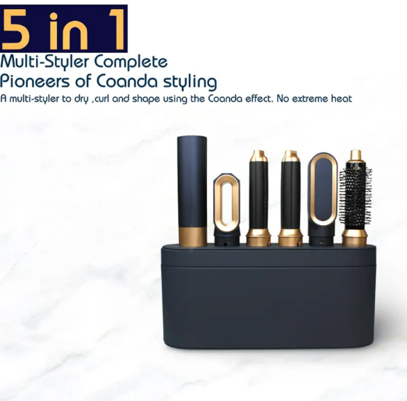 5-in-1 マルチヘアスタイラー＆カールアイロン