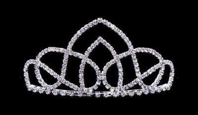 #16732 - Simple Arch Tiara with Combs - 2.75
